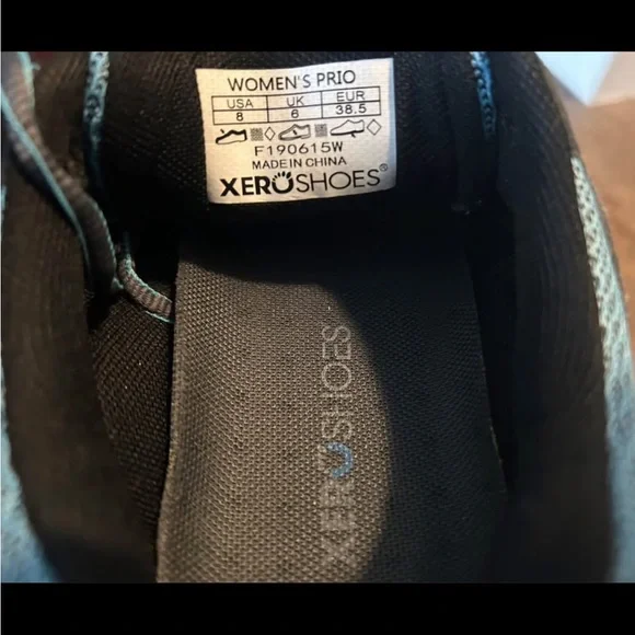 Women’s Blue barefoot Shoes. Xero 8 - Picture 2 of 6